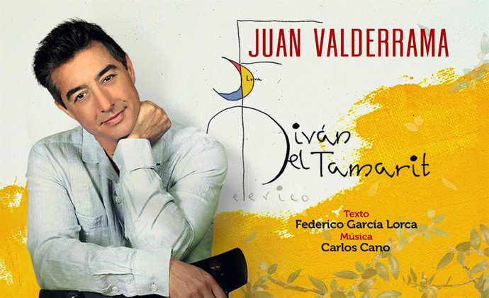 Archivo - Juan Valderrama pone voz al 'Diván del Tamarit', el poemario de Lorca.