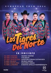 Foto: Los Tigres del Norte actuarán en el Coliseum de A Coruña el 5 de abril, en una gira tras 14 años de ausencia