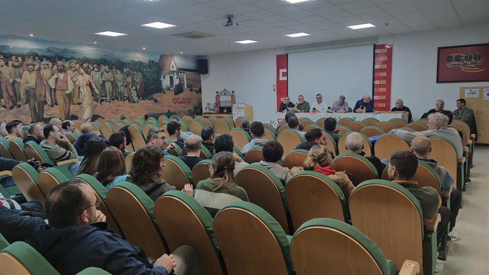 Asamblea de trabajadores de Thyssenkrupp Galmed