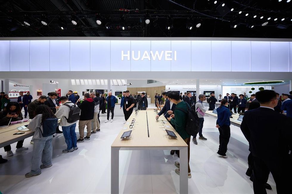 Stand de Huawei en el MWC de 2024.