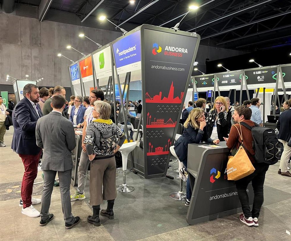 El stand de Andorra Business