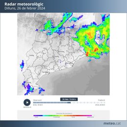 Las lluvias de este lunes acumulan 30,1 milímetros en Castell d'Aro (Girona).
