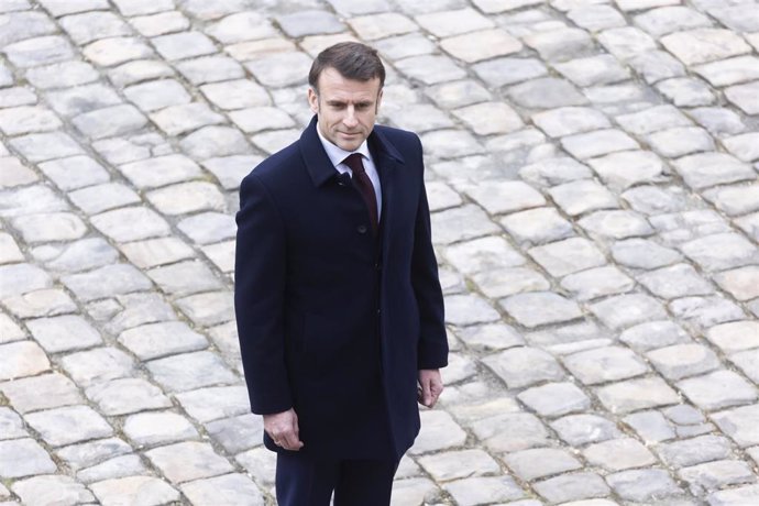 El presidente francés, Emmanuel Macron