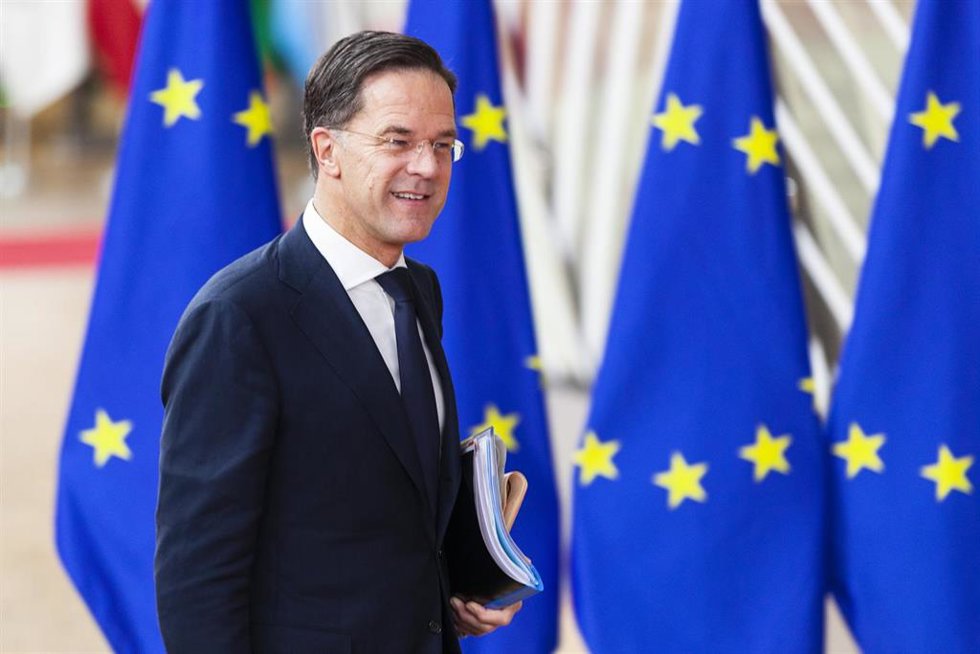 Archivo - El primer ministro de Países Bajos, Mark Rutte
