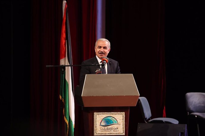 Archivo - El primer ministro palestino, Mohamad Shtayé (archivo) 