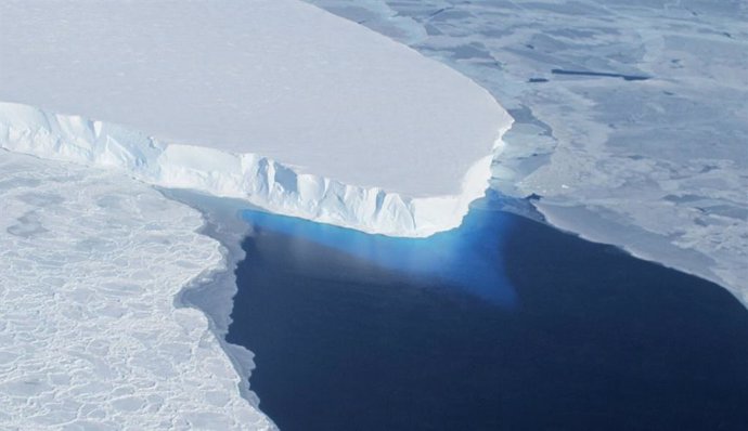 Glaciar en la Antártida Occidental