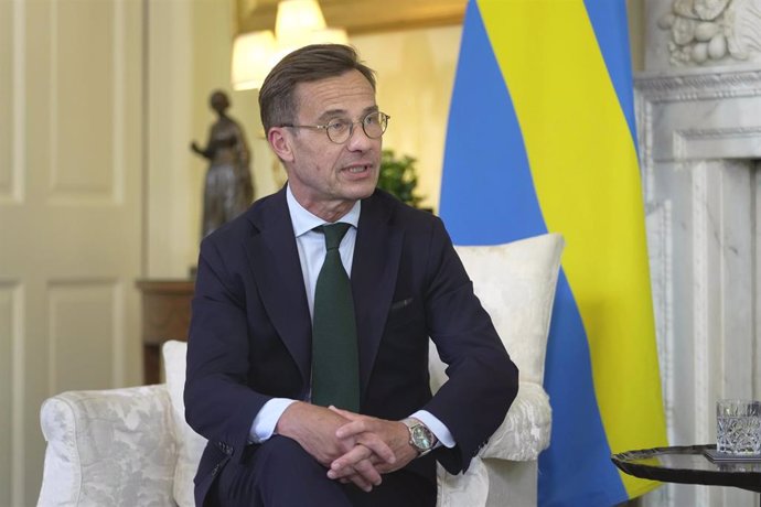 Archivo - El primer ministro de Suecia, Ulf Kristersson.