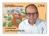 Foto: COMUNICADO: Correos emite hoy un sello dedicado a Juan Muñoz, autor de "Fray Perico y su borrico"