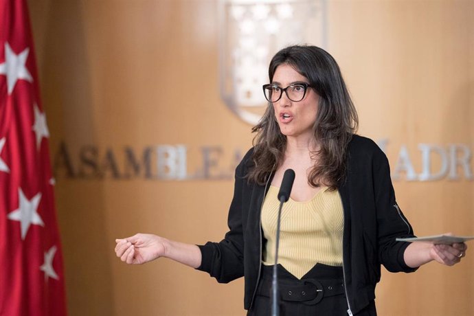 La portavoz de Más Madrid en la Asamblea, Manuela Bergerot.