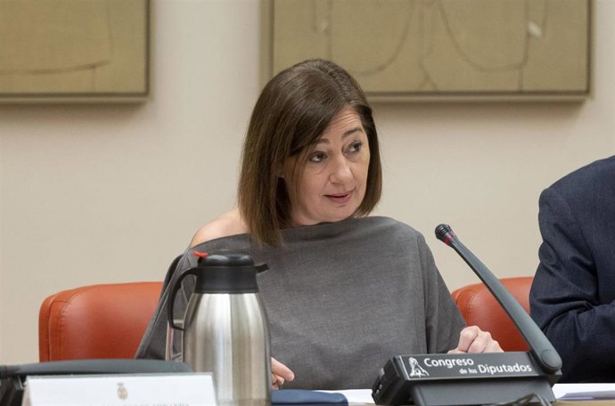 Archivo - La presidenta del Congreso de los Diputados, Francina Armengol