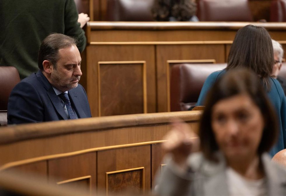 El exiministro de Transportes y diputado del PSOE José Luis Ábalos 