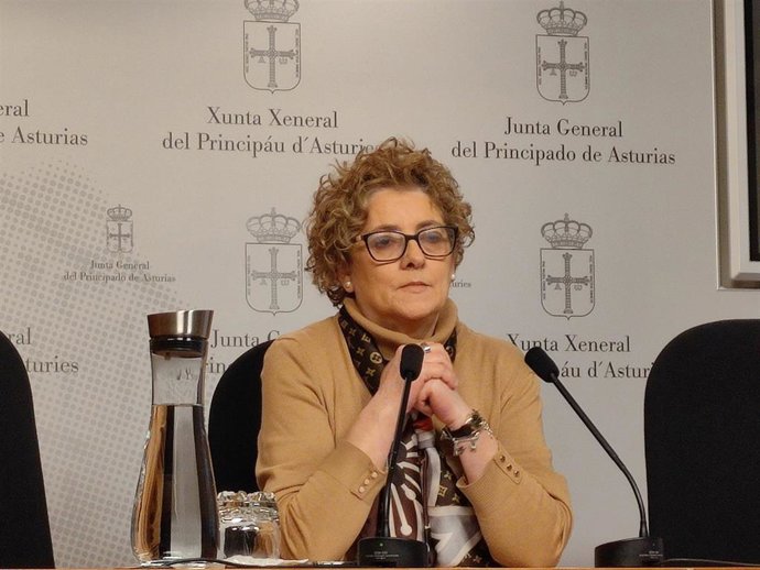 La diputada del PP en la Junta General, Gloria García
