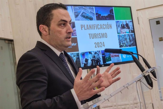 Diputación de Segovia consigna 1,2 millones en 2024 para promocionar su turismo a nivel nacional, sobre todo en Madrid. En la foto, el diputado de Turismo, Javier Figueredo.
