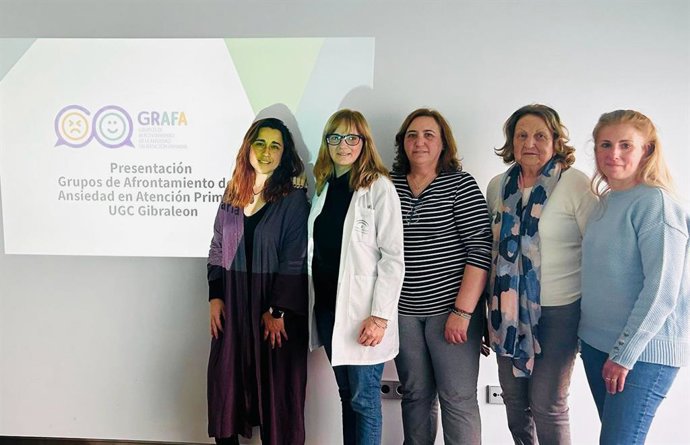 Grupo Grafa del centro de salud de Gibraleón.