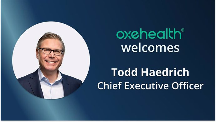 Oxehealth welcomes new CEO, Todd Haedrich