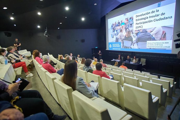 Presentación de la Estrategia de Participación Ciudadana del Cabildo de Tenerife
