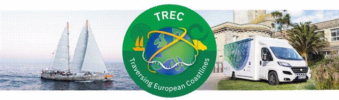 Imagen de marca del proyecto 'Traversing European Coastlines' (TREC).