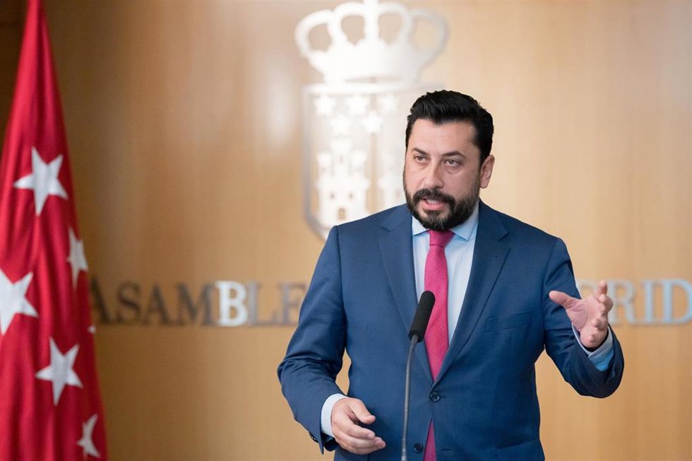 El portavoz del Partido Popular en la Asamblea de Madrid, Carlos Díaz-Pache