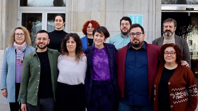 Diputados del BNG por la provincia de Pontevedra en una foto en Vigo