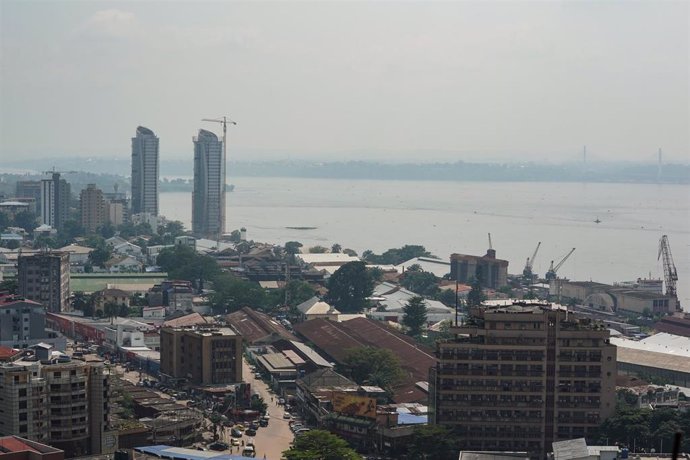 Archivo - Vista de la capital de República Democrática del Congo, Kinshasa