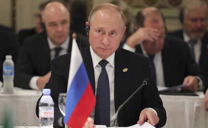 Archivo - November 30, 2018 - Buenos Aires, Argentina - Russian President Vladimir Putin during the BRICS meeting on the sidelines of the G20 Summit meeting November 30, 2018 in Buenos Aires, Argentina.