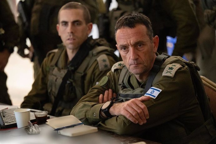 Archivo - El jefe del Estado Mayor de las Fuerzas Armadas israelíes, el teniente general Herzi Halevi