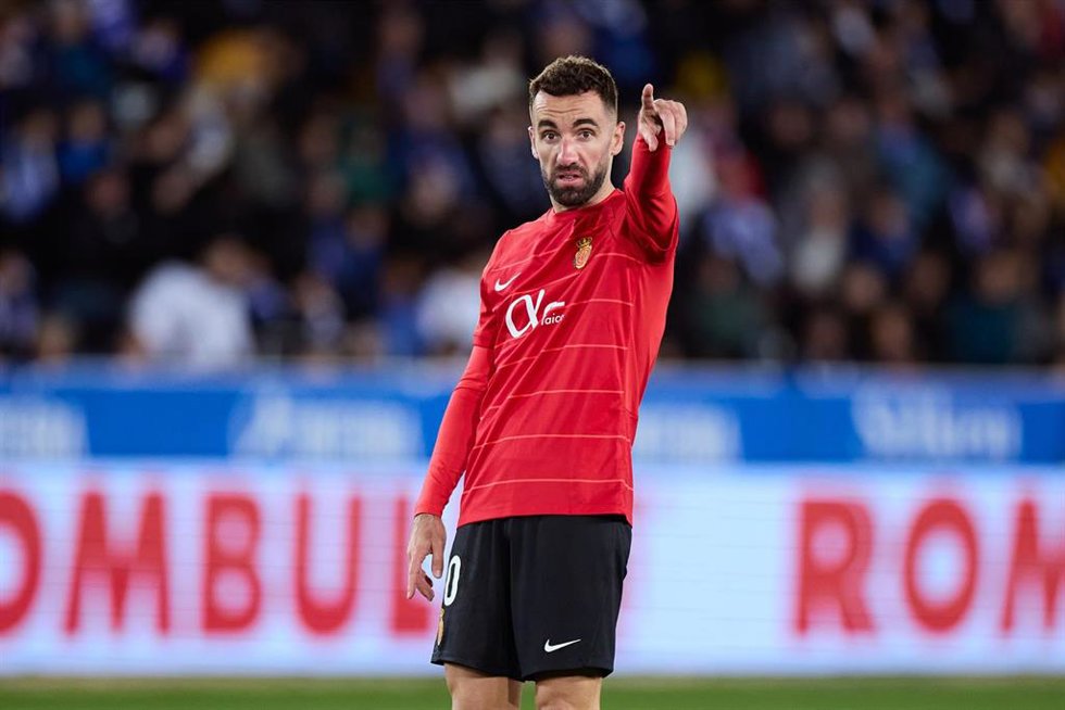 Sergi Darder con el RCD Mallorca