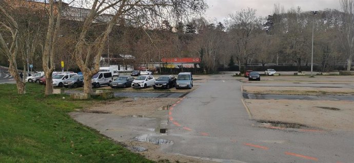 Imagen del aparcamiento de Corralillos