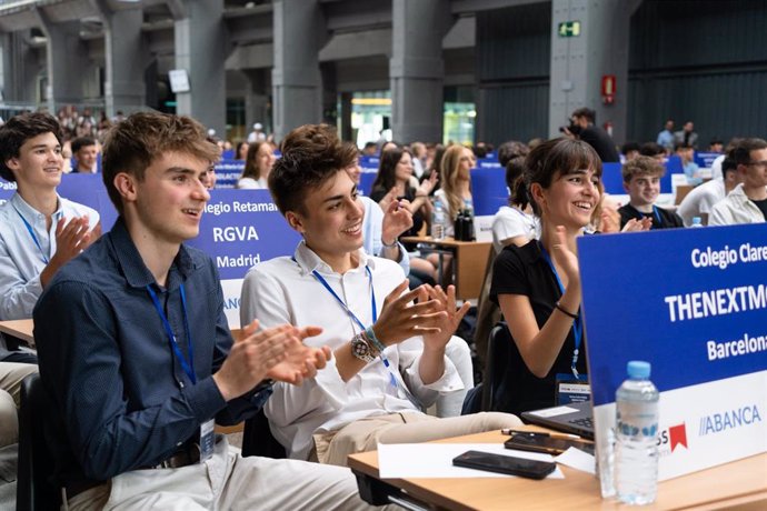 Archivo - Participantes en la final de Young Talents