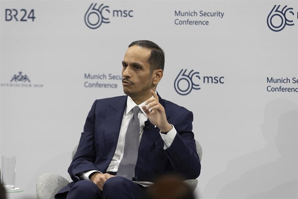 El primer ministro y ministro de Exteriores de Qatar, Mohamed bin Abdulrahman bin Jasim al Thani (archivo)