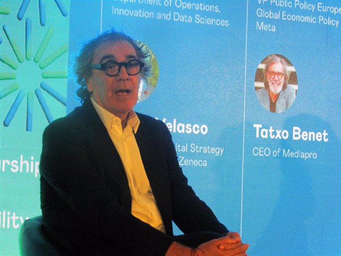 El ceo de Mediapro, Tatxo Benet