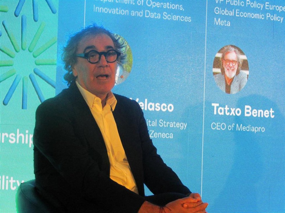 El ceo de Mediapro, Tatxo Benet