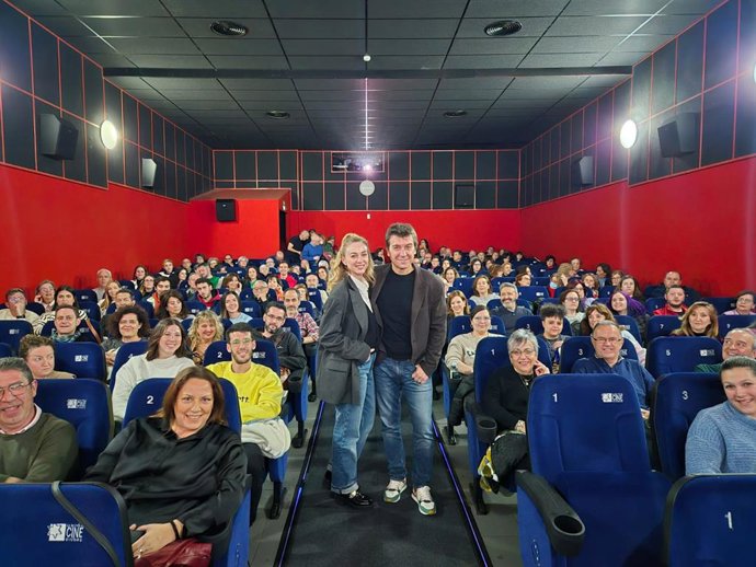 Proyección de la película de Javier Veiga.