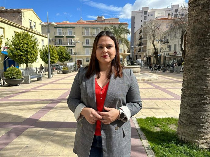 La edil socialista Ángeles Díaz.