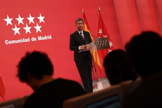 El consejero de Presidencia, Justicia y Administración Local y portavoz del Gobierno regional, Miguel Ángel García Martín