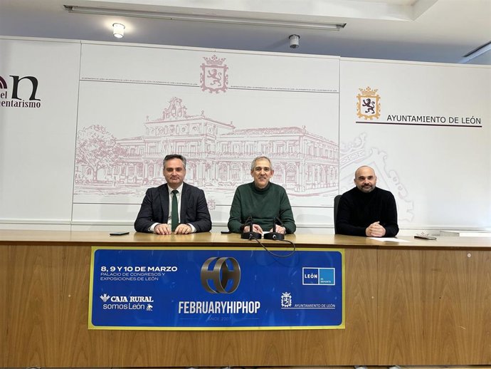 Imagen De La Presentación Del February Hip Hop, Que Se Celebrará En León Entre El 8 Y El 10 De Marzo