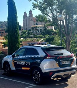 Un vehículo de la Guardia Civil.