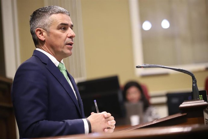 El consejero de Agricultura, Ganadería, Pesca y Soberanía Alimentaria del Gobierno de Canarias, Narvay Quintero