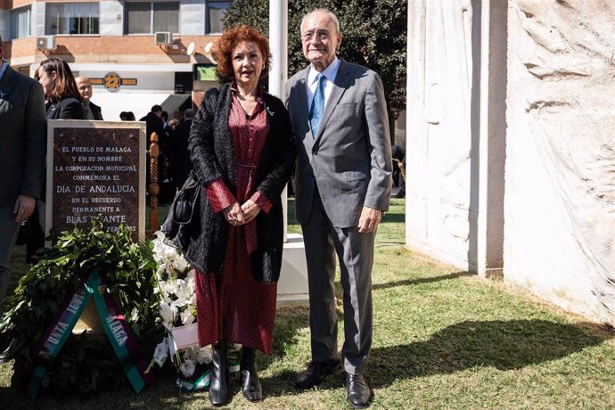 El alcalde de Málaga, Francisco de la Torre, en el acto institucional organizado por el Ayuntamiento con motivo de la celebración del Día de Andalucía, donde Victoria Abón ha pronunciado el discurso conmemorativo