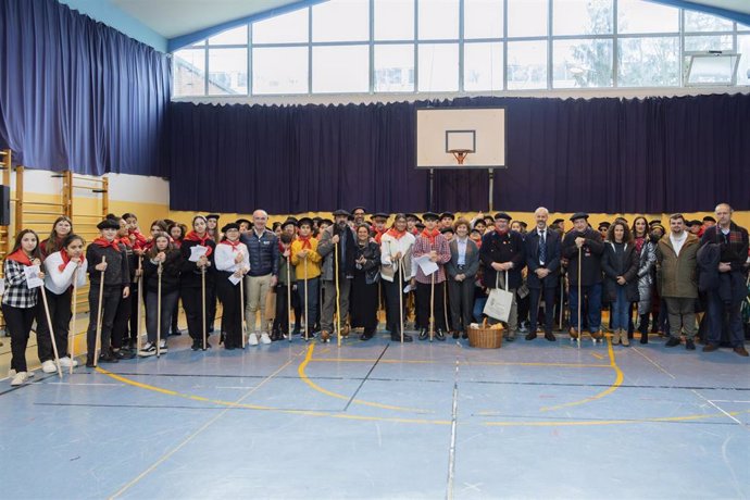 Canto de Las Marzucas en el IES Zapatón