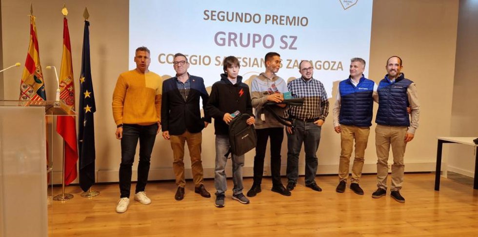 Luis Mallada Bolea, director general de Planificación, Centros y Formación Profesional ha participado en la entrega de premios de la segunda edición de esta iniciativa.