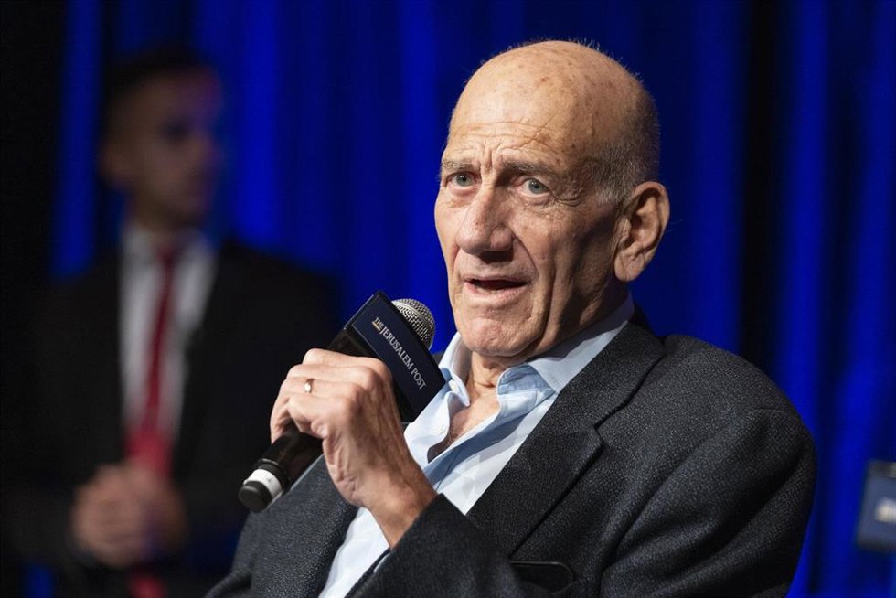 Archivo - El ex primer ministro de Israel Ehud Olmert