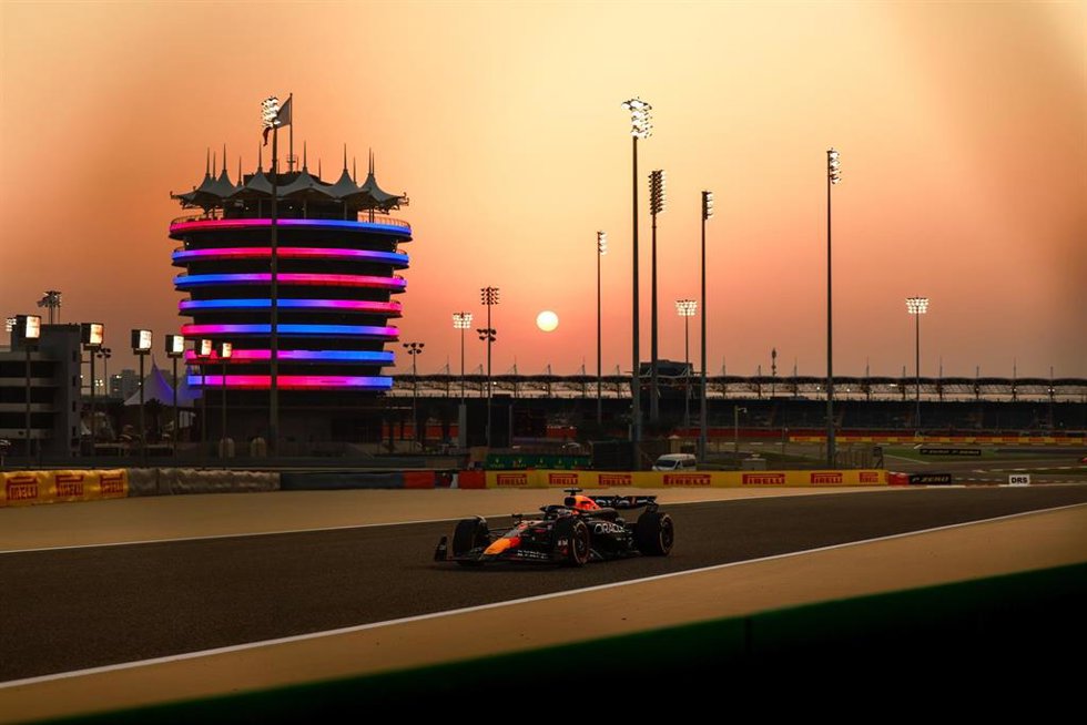 El piloto neerlandés de Fórmula 1 Max Verstappen (Red Bull), en los test de pretemporada de 2024 en Baréin.