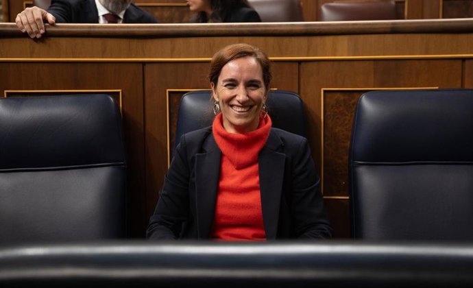 La ministra de Sanidad, Mónica García