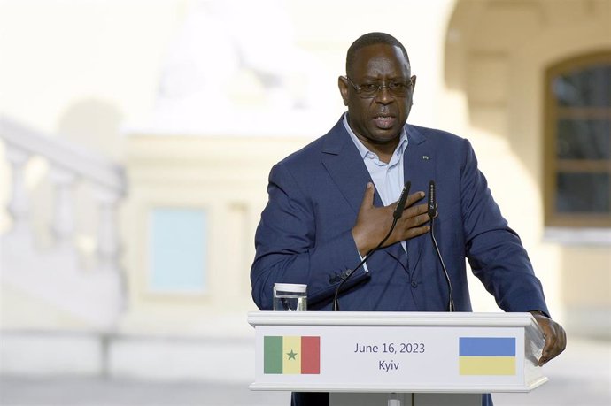 Archivo - El presidente de Senegal, Macky Sall 