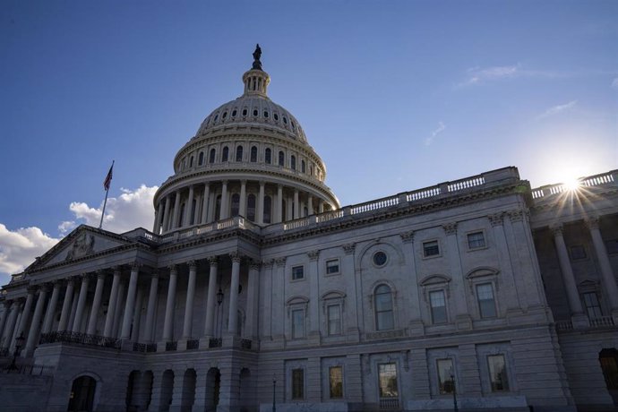 Archivo - Sede del Congreso de Estados Unidos, en Washington