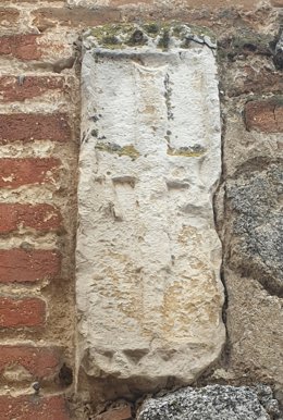 Cruz visigoda hallada en Casarrubios del Monte.