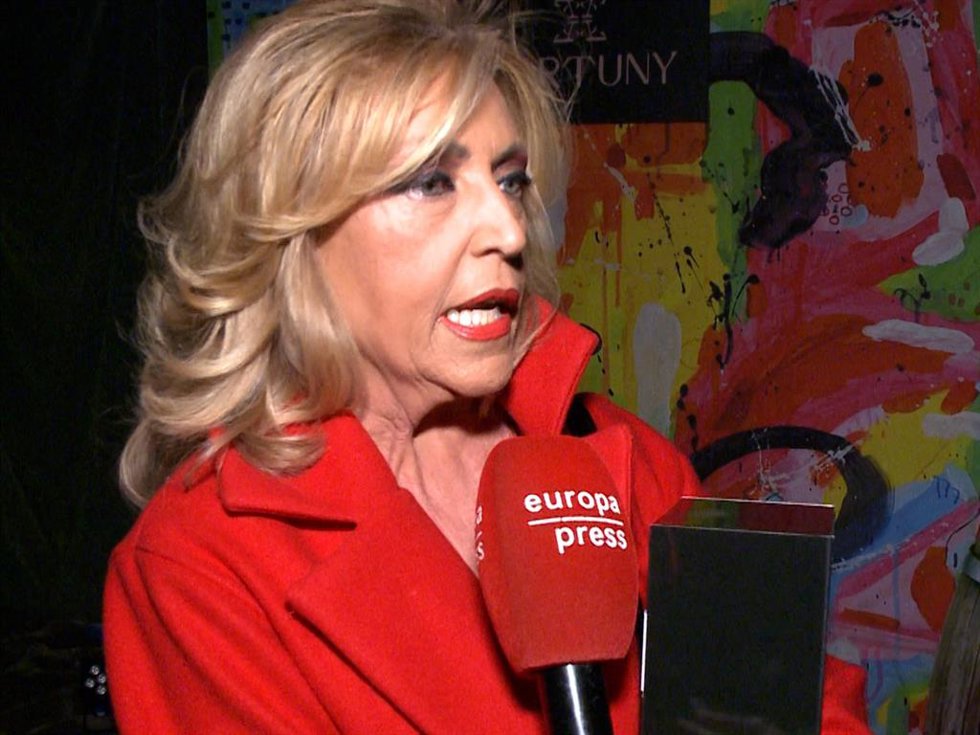 Lydia Lozano en la presentación de la nueva marca de vinos de Álvaro Muñoz Escassi