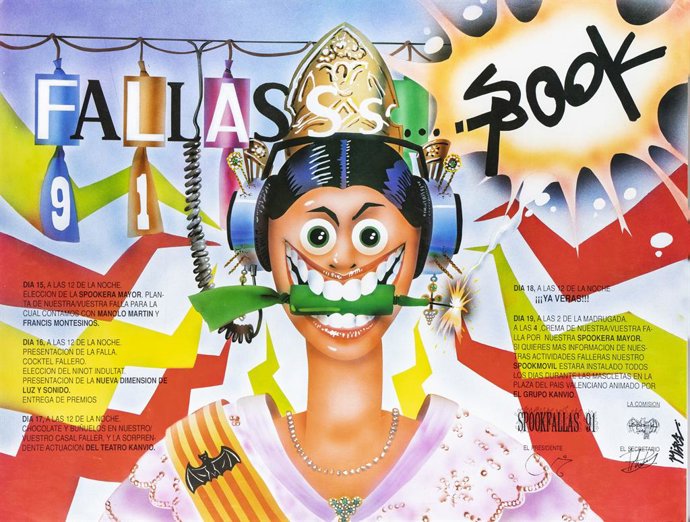 Imagen del cartel de 'Pólvora, cuerpo, sonido. IVAM en Spook'