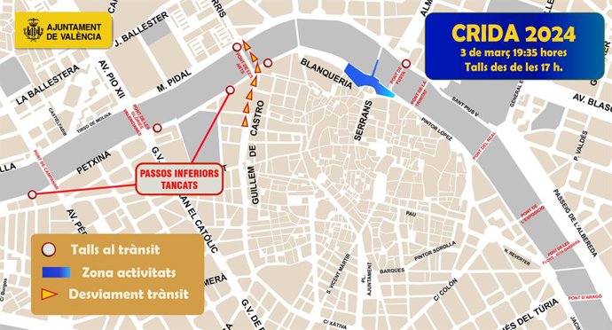 Dispositiu de trnsit per a la Crida